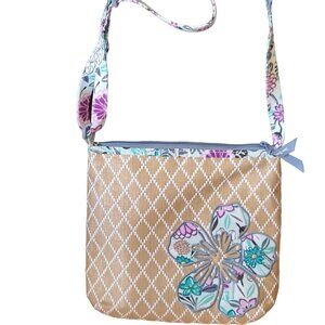 Vera Bradley Floral Summertime Crossbody Bag NWOT